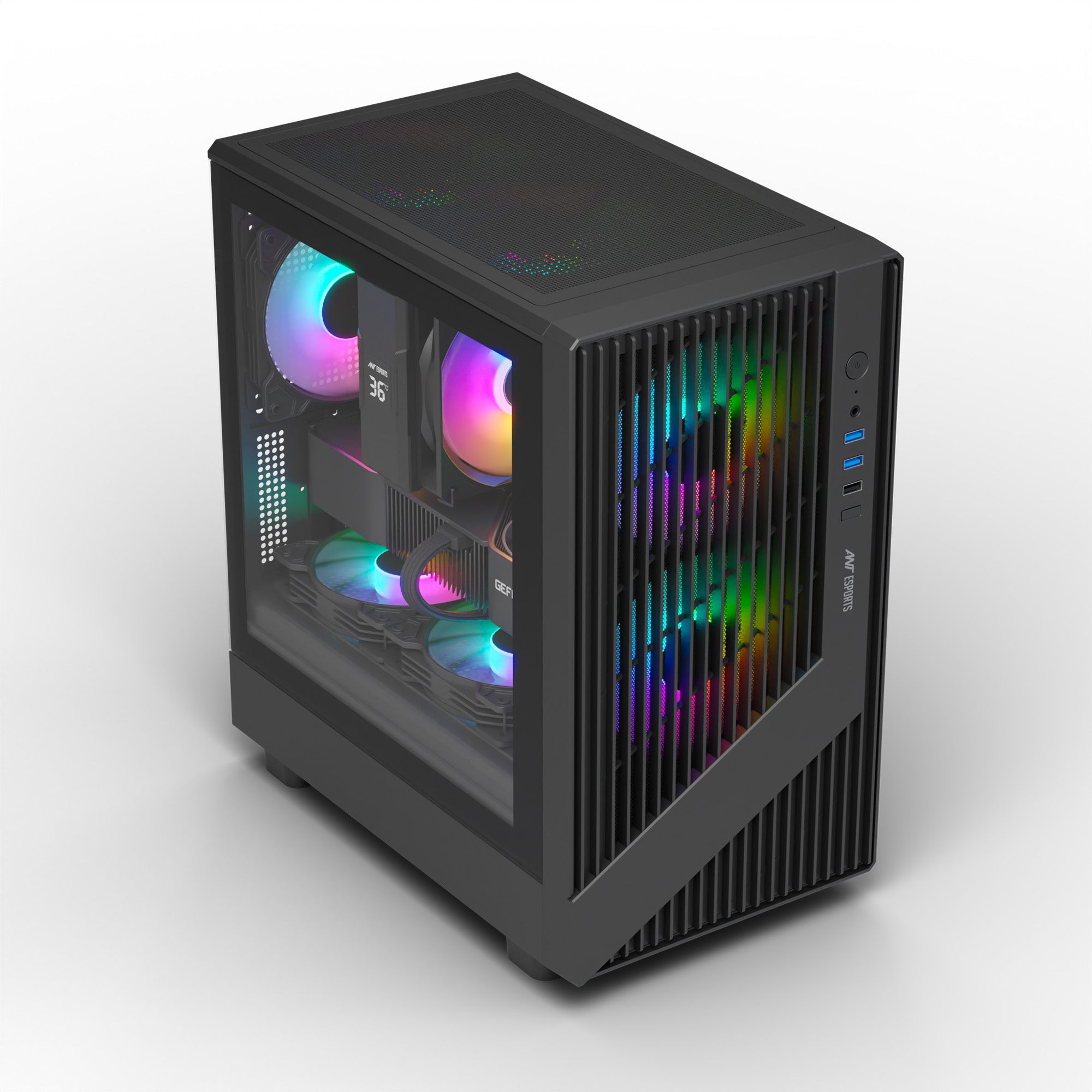 Ant Esports 120 Air Mini Tower Black