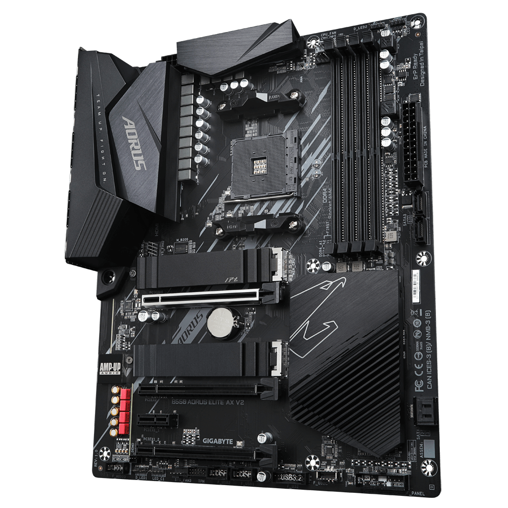 Gigabyte B550 AORUS Elite AX V2 (Wi-Fi) Motherboard
