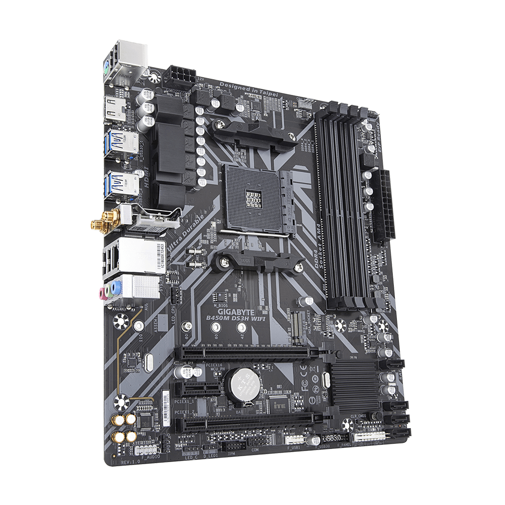 Gigabyte B450M DS3H WiFi Motherboard