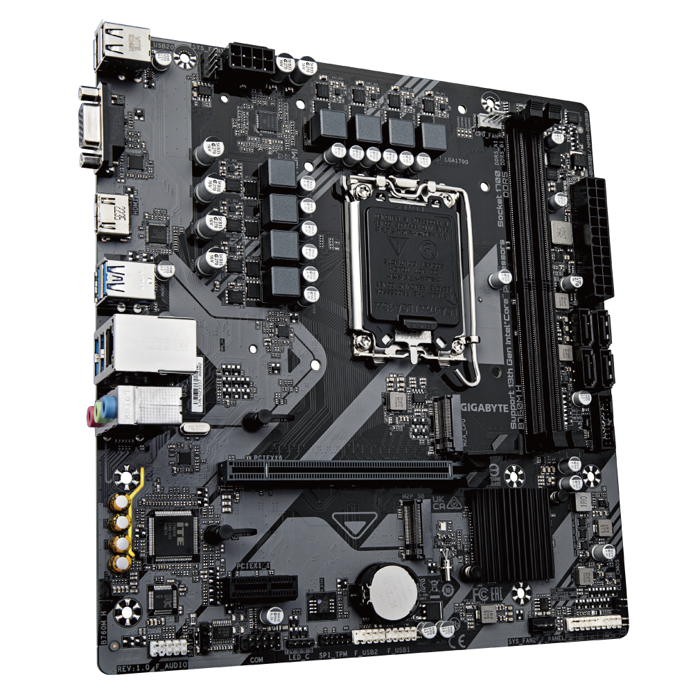 Gigabyte B760M H DDR5 M-ATX Motherboard
