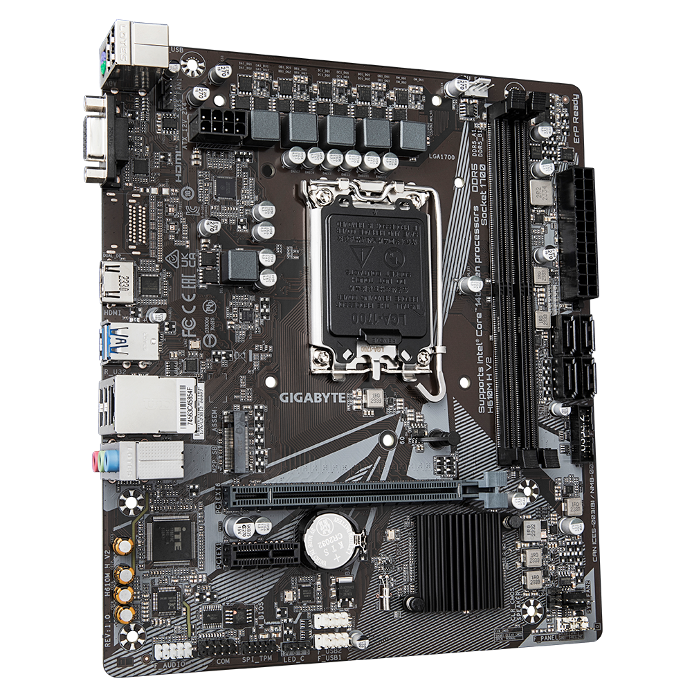 Gigabyte H610M H V2 DDR5 Motherboard