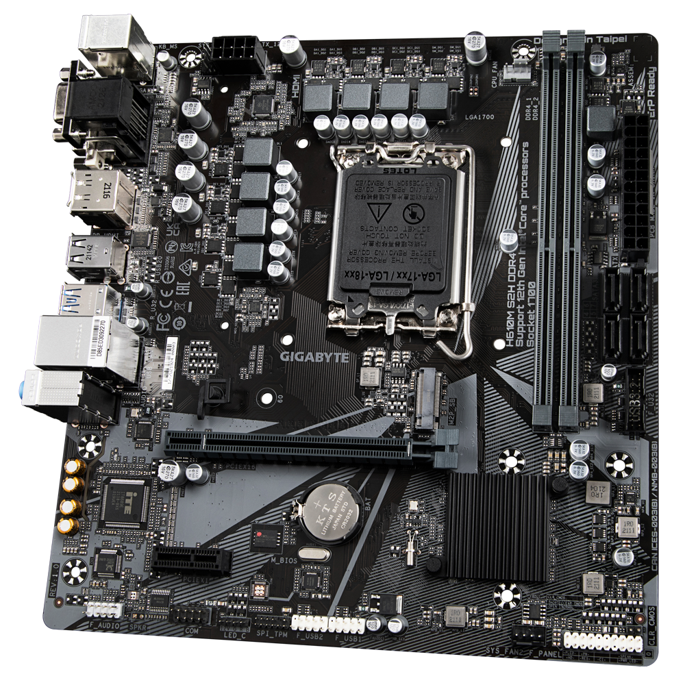 Gigabyte H610M S2H DDR4 M-ATX Motherboard