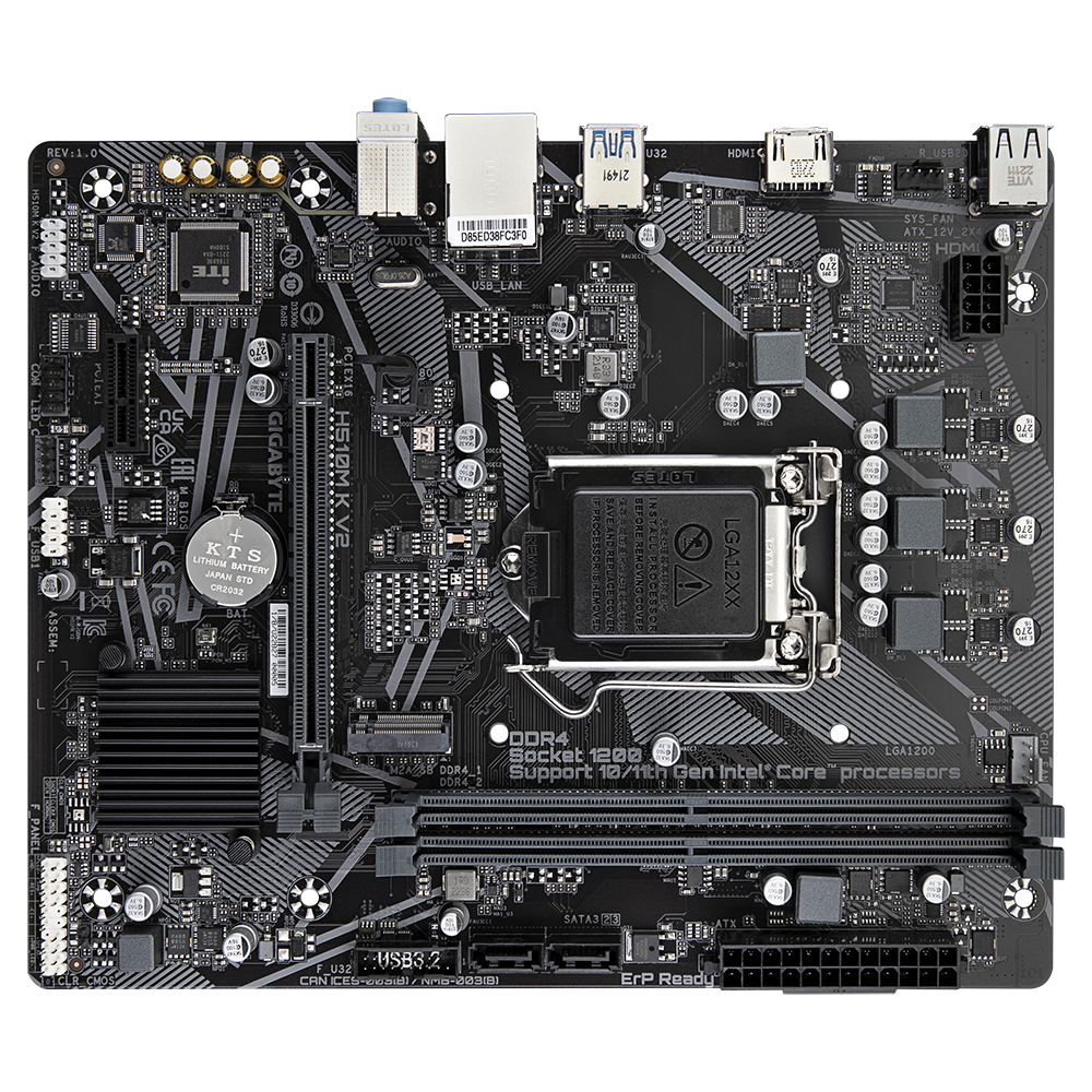 GIGABYTE B550M DS3H R2 M-ATX Motherboard