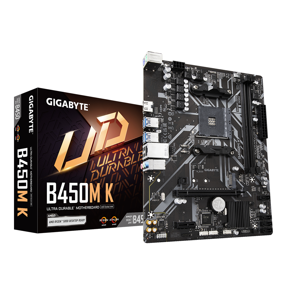 Gigabyte B450M K DDR4 M-ATX Motherboard