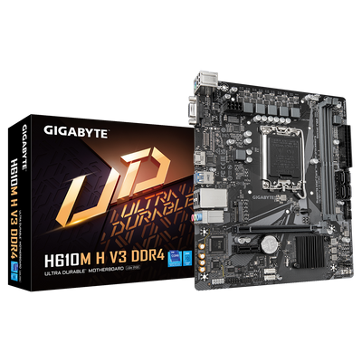 GIGABYTE H610M H V3 DDR4 M-ATX Motherboard