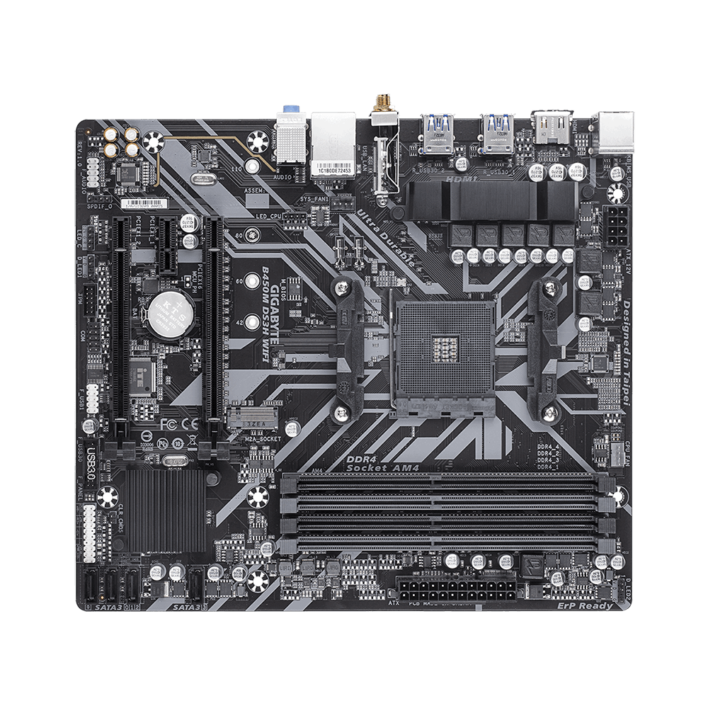 Gigabyte B450M DS3H WiFi Motherboard