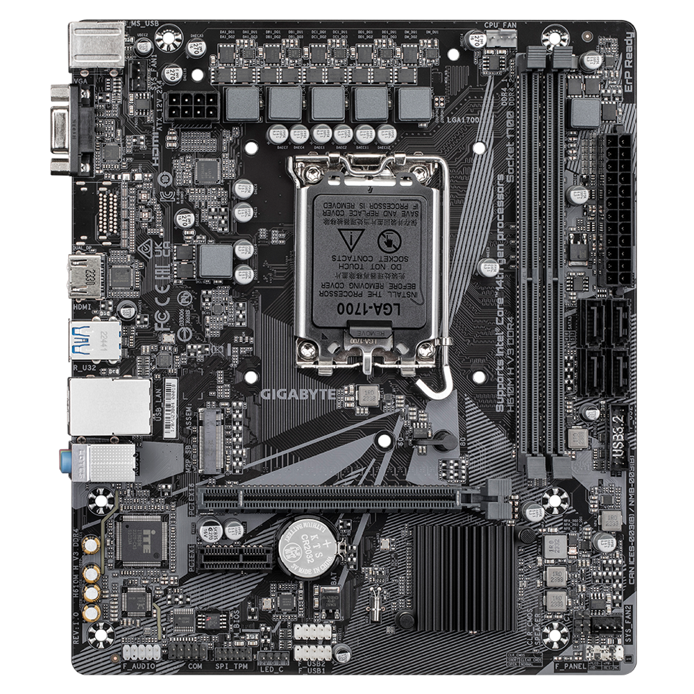 GIGABYTE H610M H V3 DDR4 M-ATX Motherboard