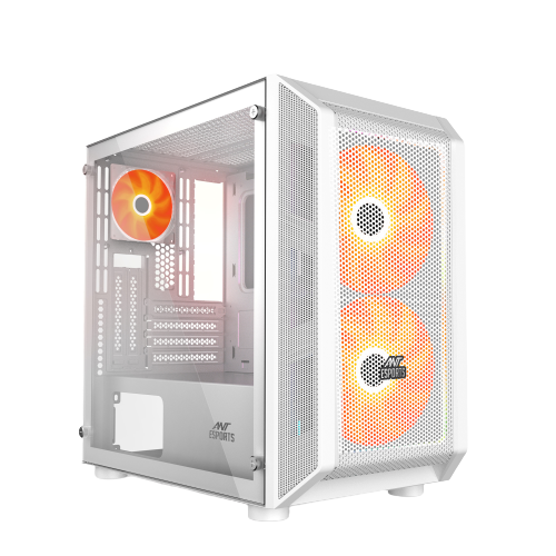 Ant Esports 200 Air Mini Mesh White M-ATX Case