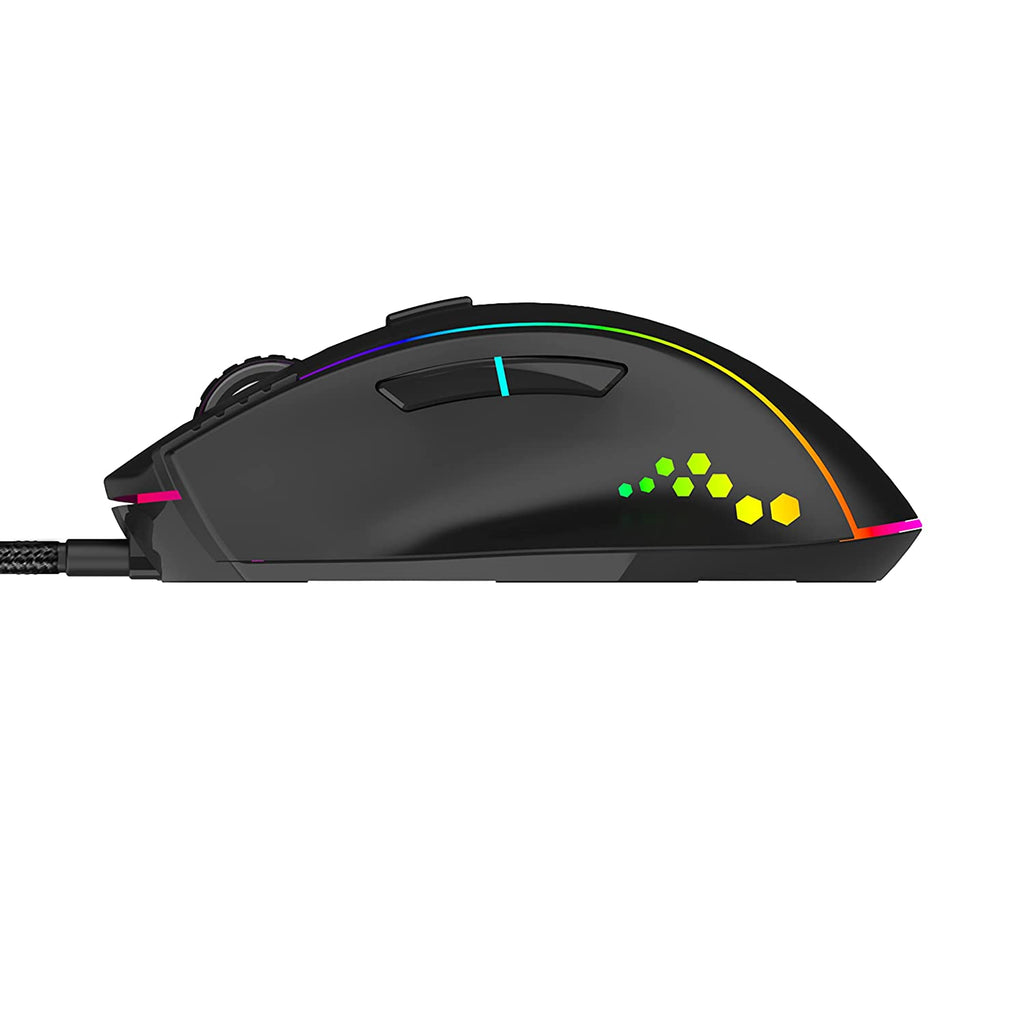 Ant Esports GM600 7200DPI RGB Wired Gaming Mouse Black