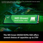 WD Green SN350 250GB NVMe Gen3 SSD