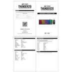 Ant Esports Thunder20 Wired Mechanical Gaming Keyboard and Mouse Combo Red Switch_ Black