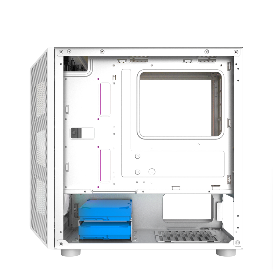 Ant Esports 200 Air Mini Mesh White M-ATX Case