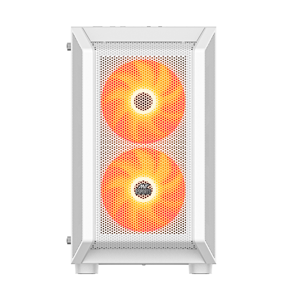 Ant Esports 200 Air Mini Mesh White M-ATX Case