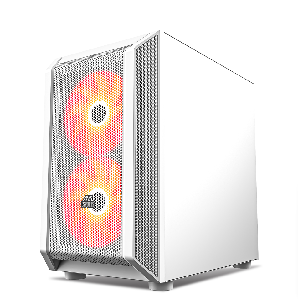 Ant Esports 200 Air Mini Mesh White M-ATX Case
