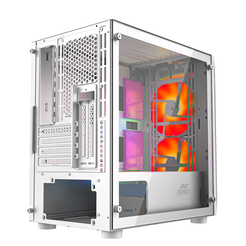 Ant Esports 200 Air Mini Mesh White M-ATX Case
