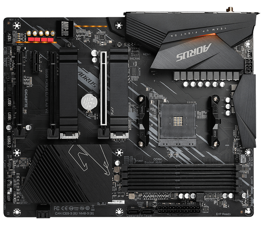 Gigabyte B550 AORUS Elite AX V2 (Wi-Fi) Motherboard