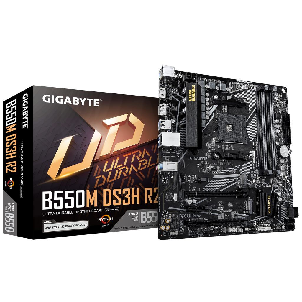 GIGABYTE B550M DS3H R2 M-ATX Motherboard