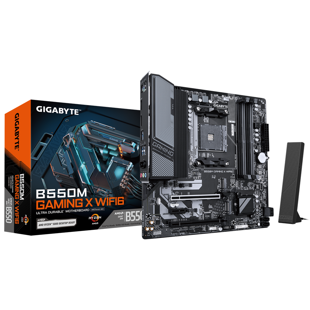 GIGABYTE B550M GAMING X WIFI6 M-ATX Motherboard