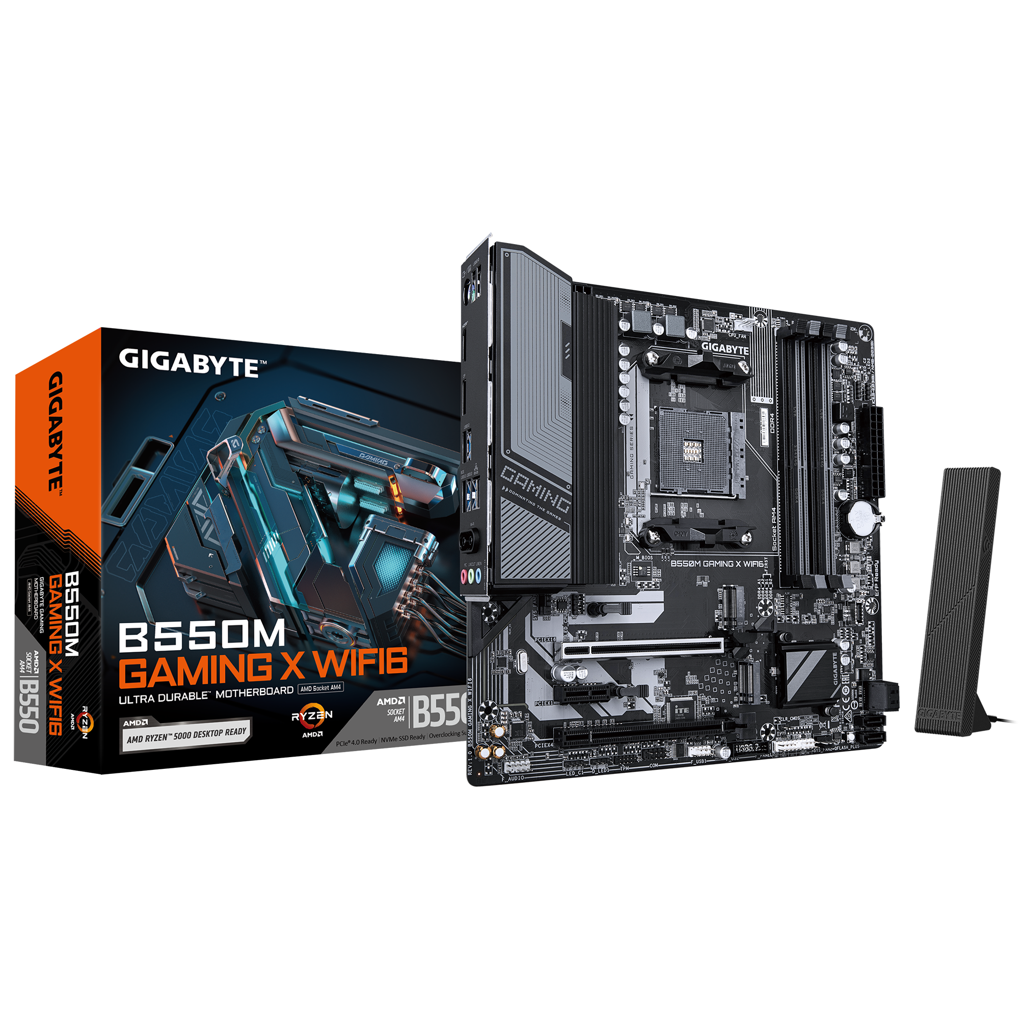 GIGABYTE B550M GAMING X WIFI6 M-ATX Motherboard