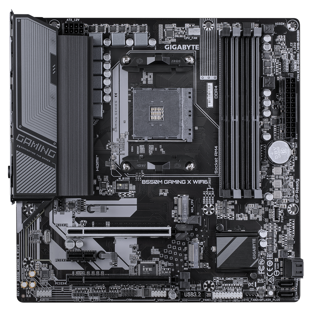 GIGABYTE B550M GAMING X WIFI6 M-ATX Motherboard