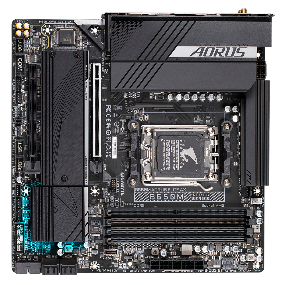 Gigabyte B650M Aorus Elite AX WIFI M-ATX Motherboard