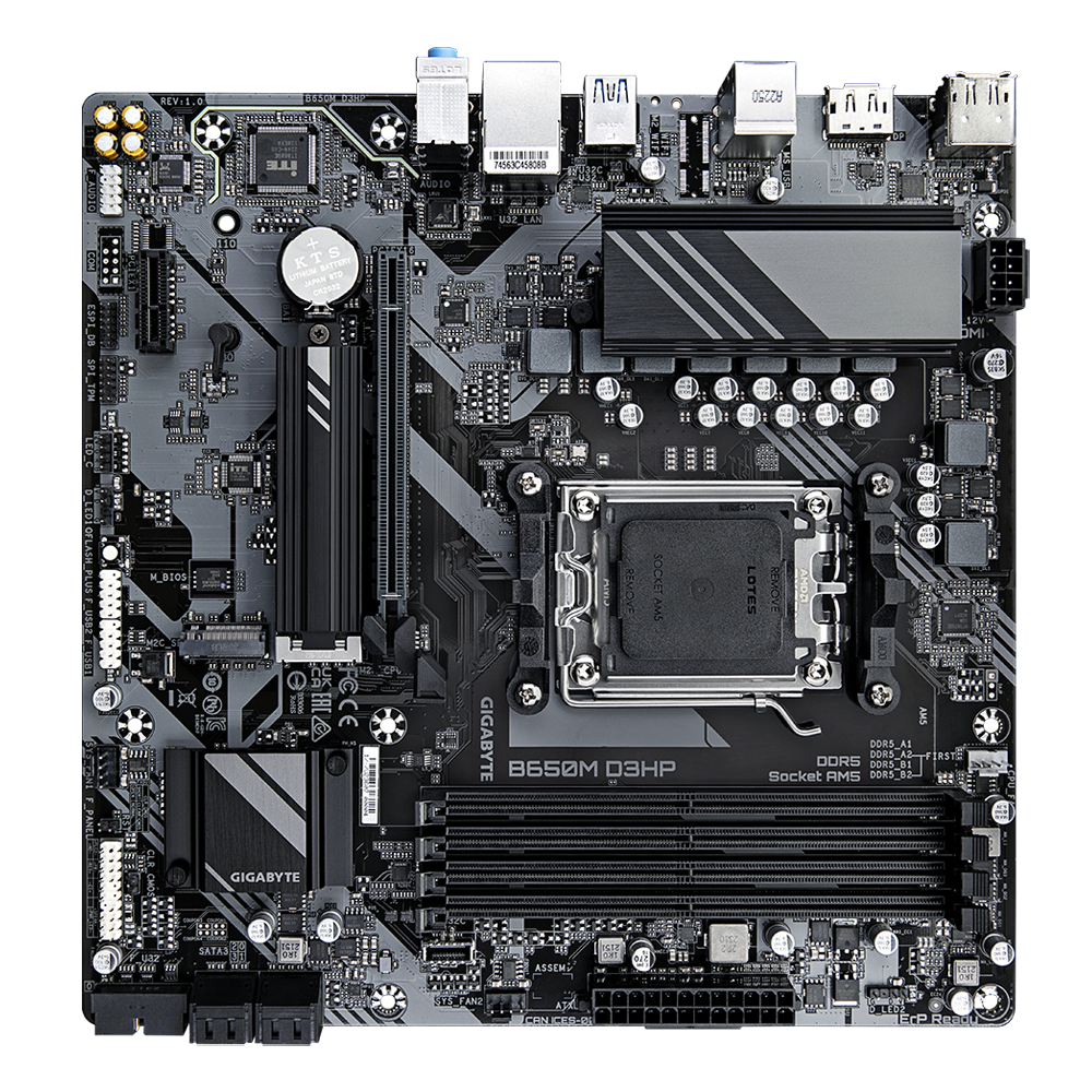 Gigabyte B650M D3HP M-ATX Motherboard