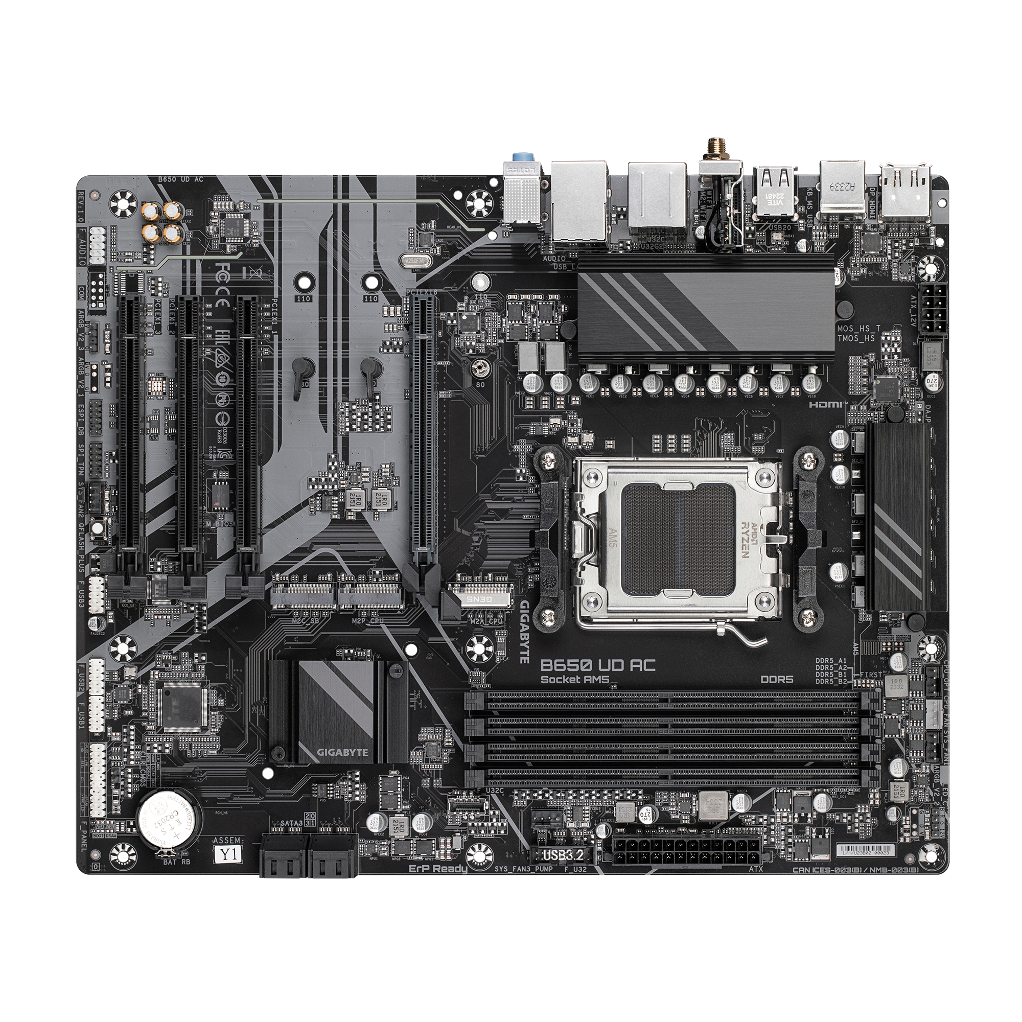 Gigabyte B650 UD AC WIFI ATX Motherboard