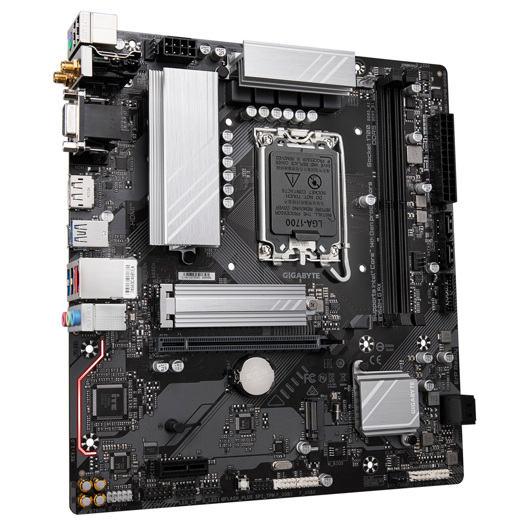 Gigabyte B760M G AX WiFi DDR5 M-ATX Motherboard