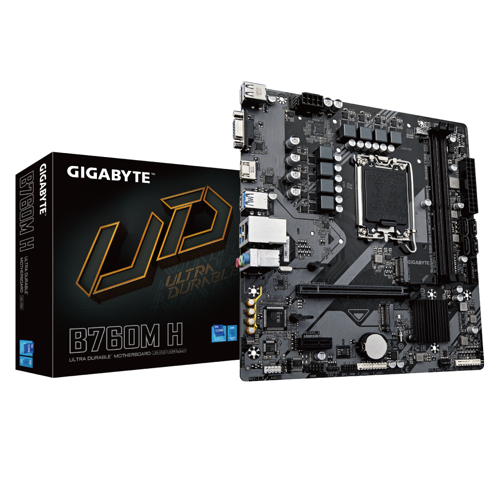Gigabyte B760M H DDR5 M-ATX Motherboard