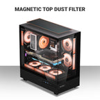 Ant Esports Crystal X6 ARGB ATX Mid Tower Case