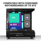 Ant Esports Crystal X6 ARGB ATX Mid Tower Case