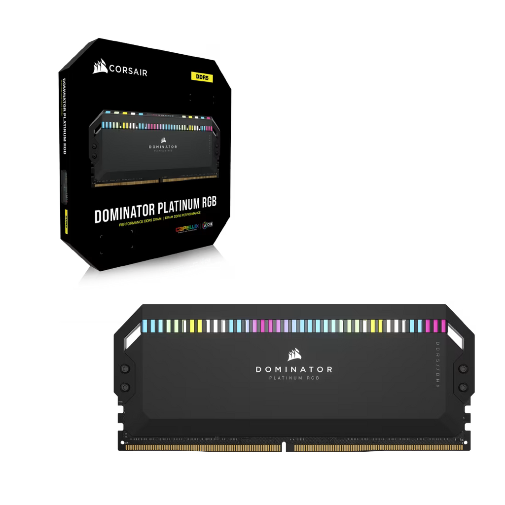 Corsair Dominator Platinum RGB 32GB (16GBx2) CL40 DDR5 5200MHz Ram