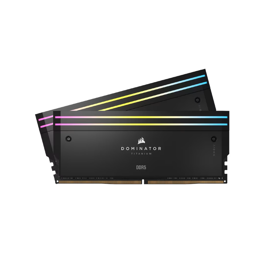 Corsair Dominator Titanium RGB DDR5 96GB (48GBx2) 6600MHz RAM (Black)