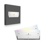 Corsair Dominator Titanium RGB DDR5 96GB (48GBx2) 6600MHz RAM (White)