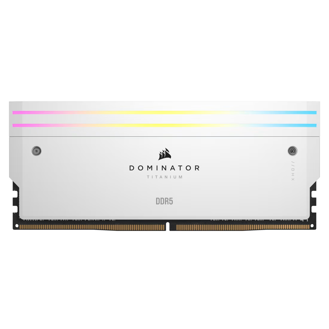 Corsair Dominator Titanium RGB DDR5 96GB (48GBx2) 6600MHz RAM (White)