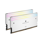 Corsair Dominator Titanium RGB DDR5 96GB (48GBx2) 6600MHz RAM (White)