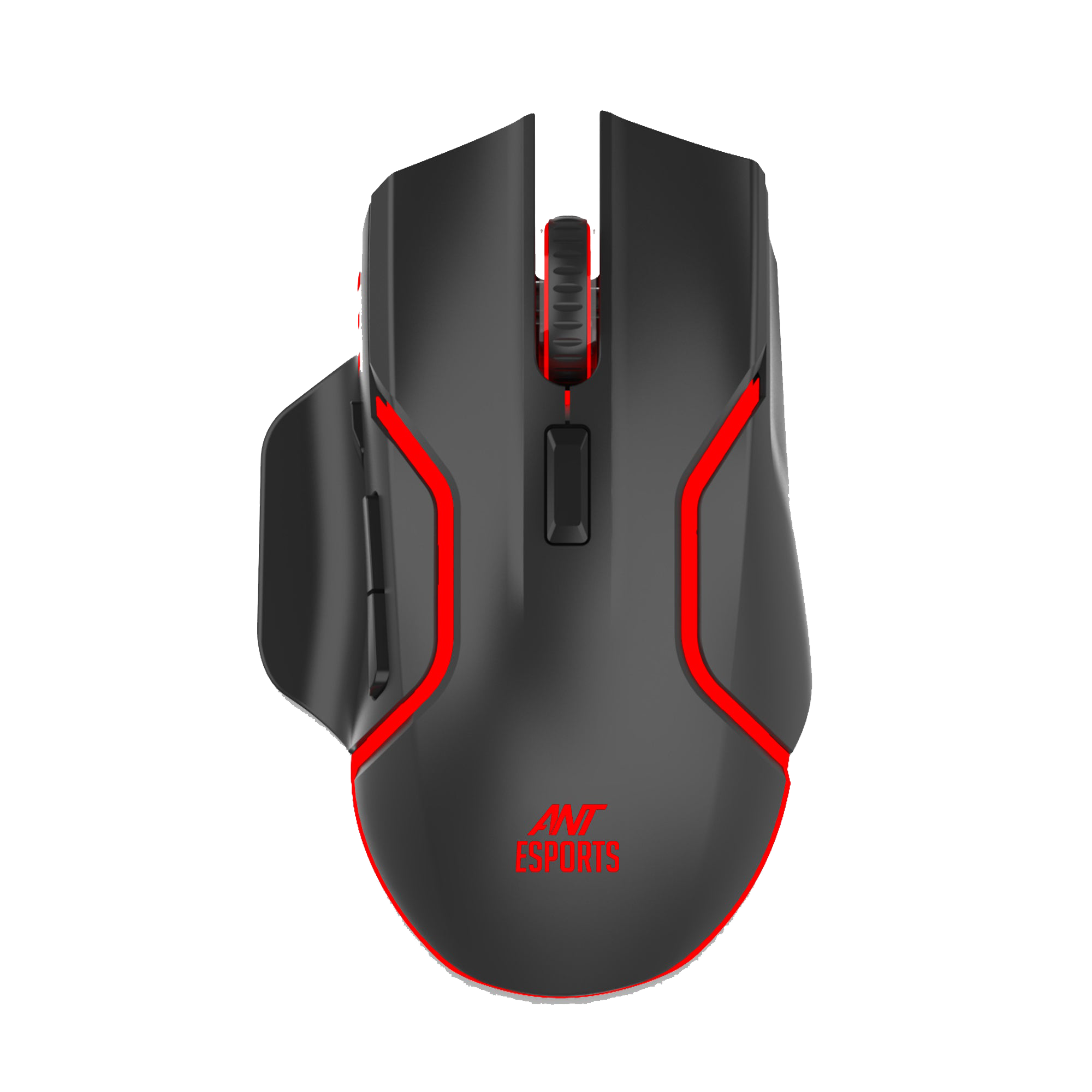 Ant Esports GM320 Pro 3200DPI RGB Wireless Gaming Mouse Black