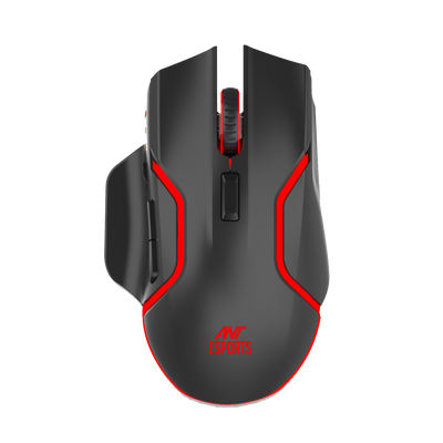 Ant Esports GM320 Pro 3200DPI RGB Wireless Gaming Mouse Black
