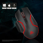 Ant Esports GM320 Pro 3200DPI RGB Wireless Gaming Mouse Black