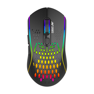 Ant Esports GM700 4800DPI RGB Wireless Gaming Mouse Black