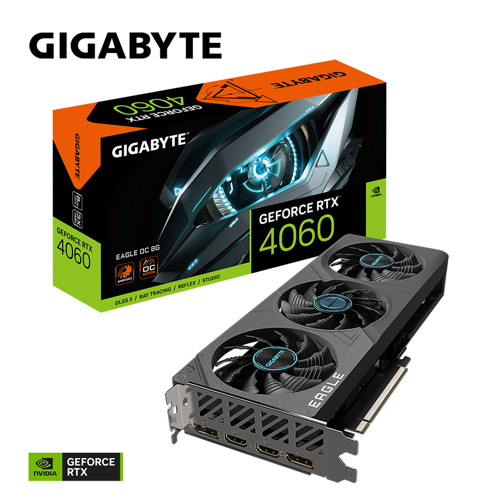 Gigabyte RTX 4060 Eagle OC 8GB Graphics Card
