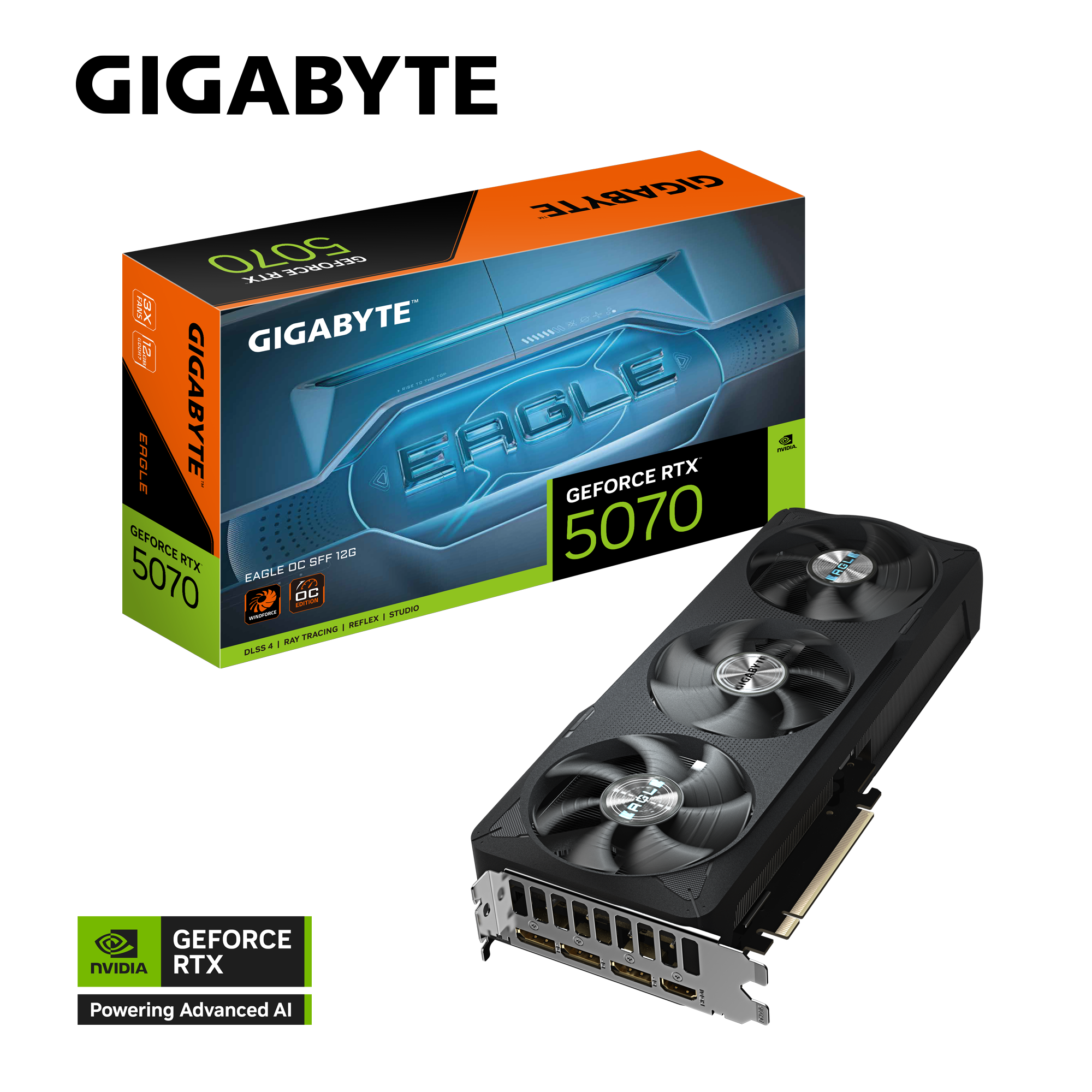 Gigabyte RTX 5070 Eagle OC SFF 12GB GDDR7 Graphics Card