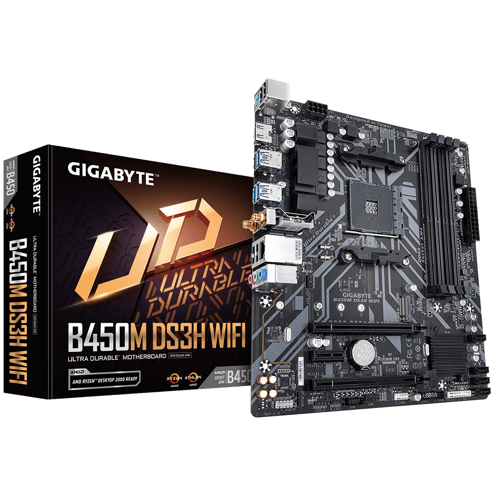 Gigabyte B450M DS3H WiFi Motherboard