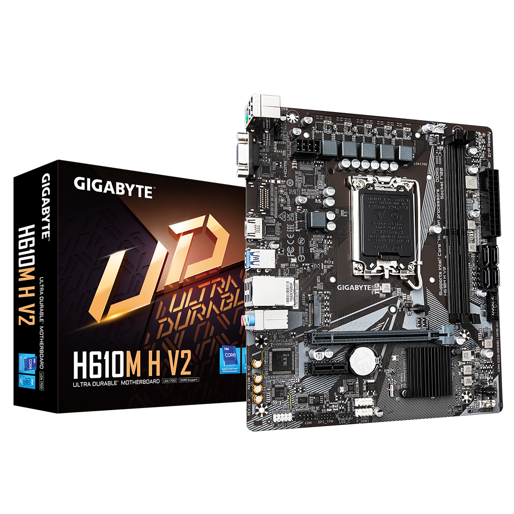 Gigabyte H610M H V2 DDR5 Motherboard