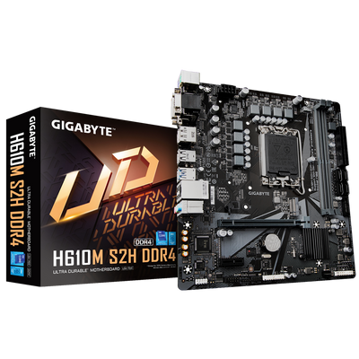 Gigabyte H610M S2H DDR4 M-ATX Motherboard