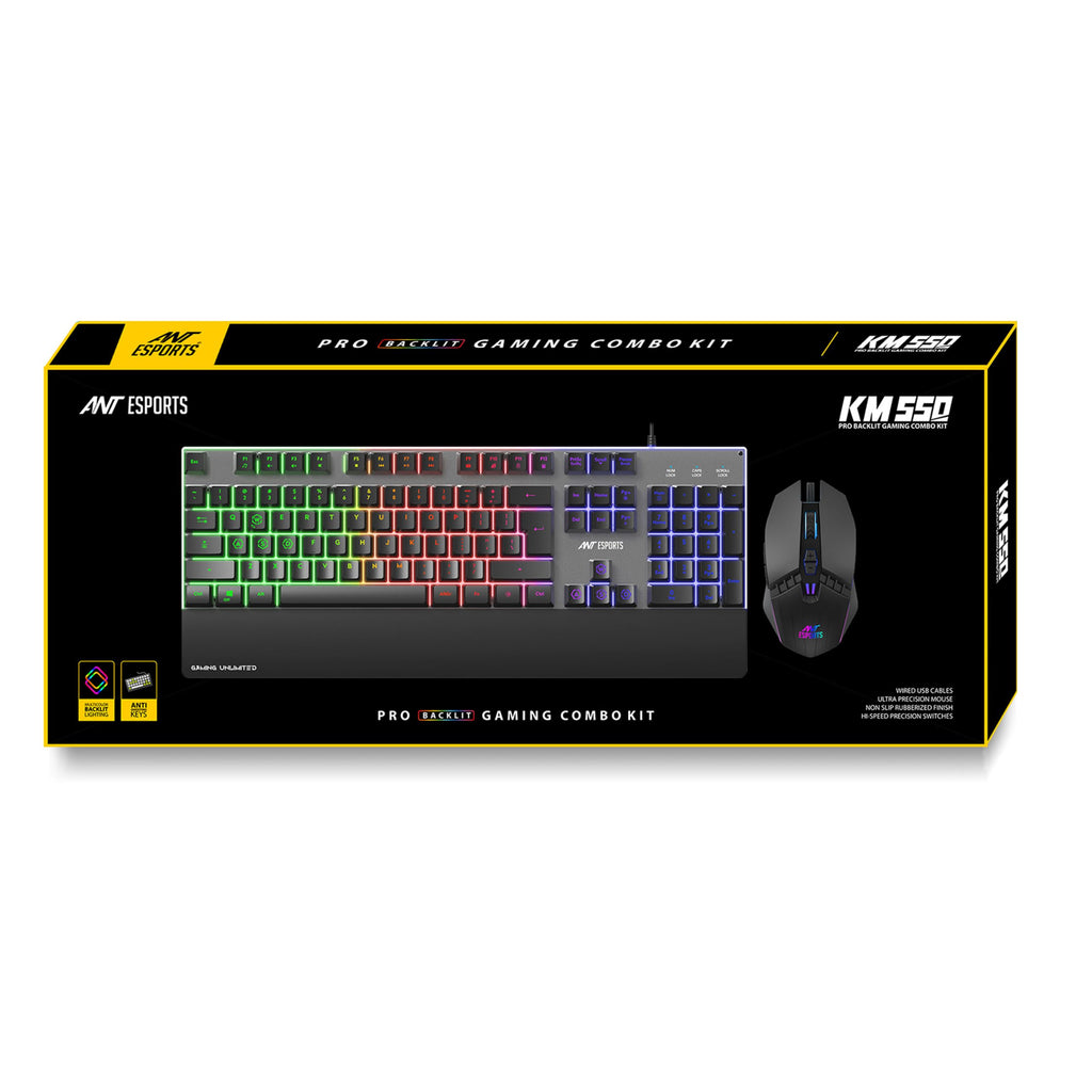 ANT ESPORTS KM550 Keyboard and Mouse Combo