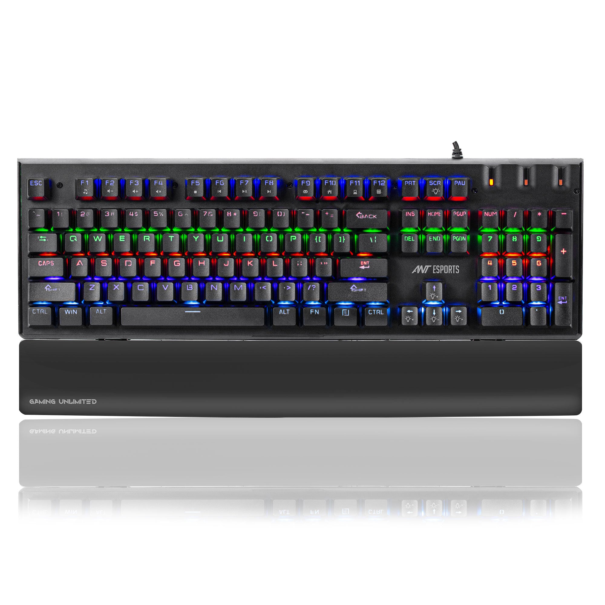 Ant Esports MK3500 Mechanical Gaming Keyboard with Red Switches