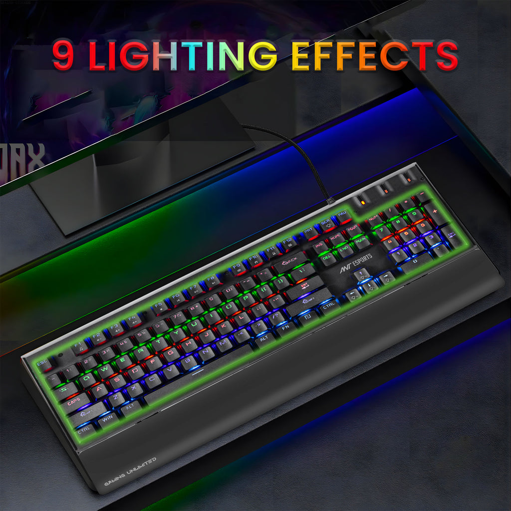 Ant Esports MK3500 Mechanical Gaming Keyboard with Red Switches