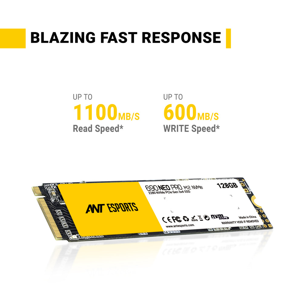 Ant Esports 690 Neo Pro 128GB M.2 NVMe Gen3 SSD