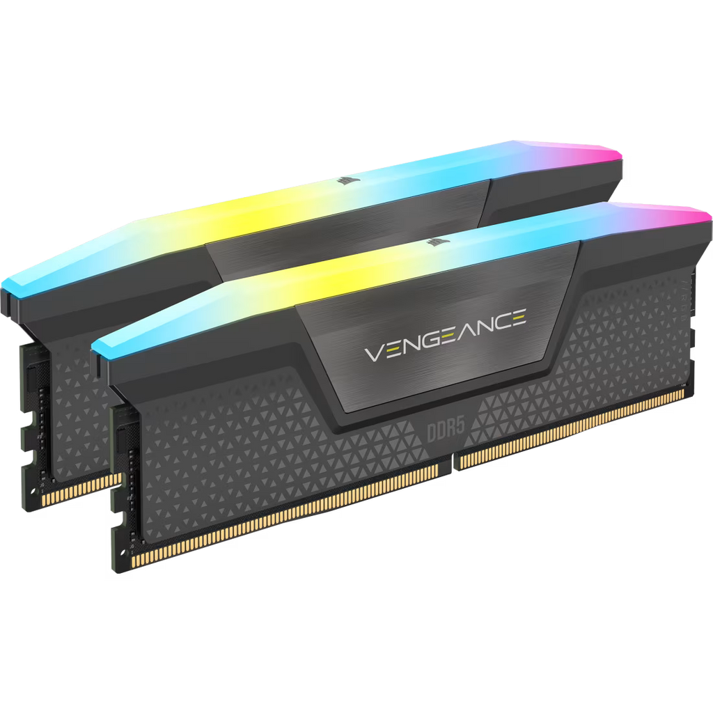 Corsair Vengeance RGB Grey 96GB (48GBx2) 6000MHz CL30 DDR5 RAM